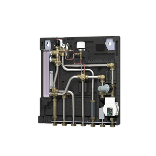 Danfoss Wohnungsstation EvoFlat MSS 2, Zirk. m SV, EPP-Wärmedämmh., STW