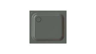 Duschwanne BetteSupra 5970 90x80x6,5cm, Glasur, smoke