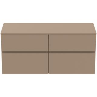 IS Möbelwaschtisch-Unterschrank Finesse 120,2x44x55,8cm, 4 A, o. Ausschn, gr mt.