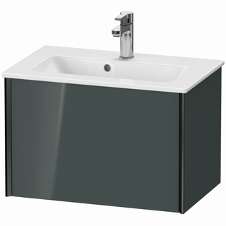 Duravit WT-Unterschrank XViu Compact 61x39x40cm, d G g, 1 Ausz., wandh, sw m