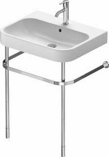 Duravit Metallkonsole Happy D.2 62, 3x49,1cm, f 231865, verst +5cm, chr