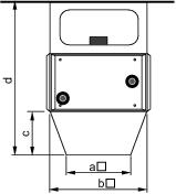 Wolf Ausblaskonus LH 63/-ATEX, Stahlblech, verzinkt