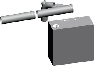 Wolf Erweiterungsbausatz MGK -2 Reihe f MGK-2-300, DN 200/250, rauml.abh.