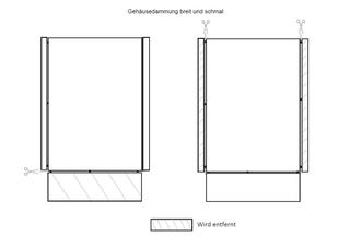 Tuxhorn Gehäusedämmung tubra schm., opt. einsetzbare Vlies-DP. 20mm