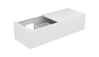 Keuco Waschtischunterschrank Edition 11 140x35x53,5cm, 1 Ausz. li, Strukturl. we