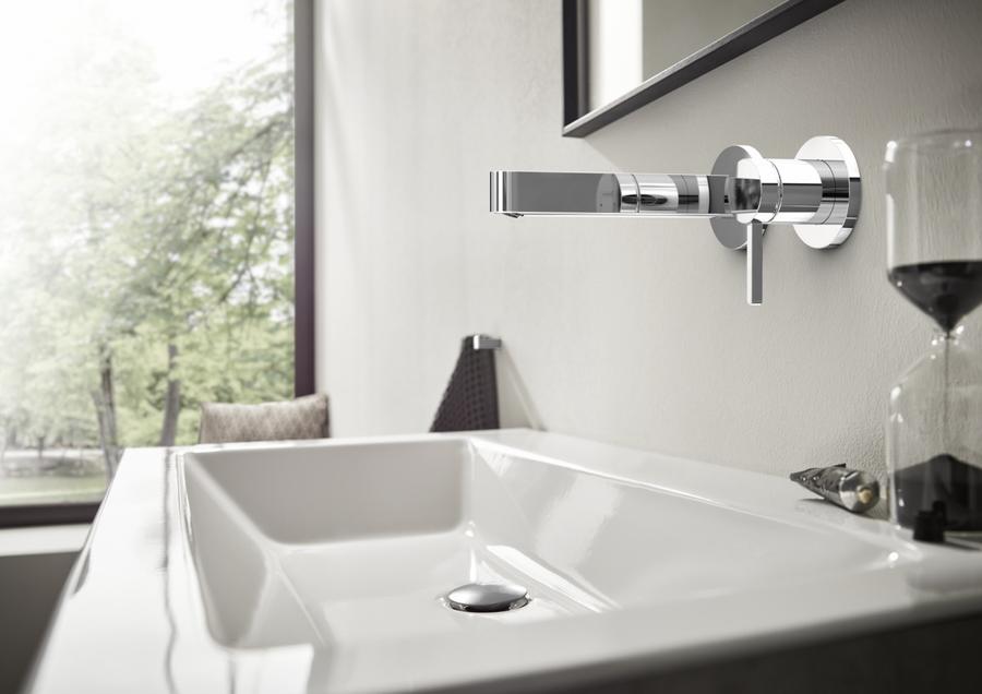Artikelbild 2 des Artikels „hansgrohe Fertigmontageset Finoris UP-WT-EHM, f Wd-mont., Ausl. 168mm, ch Ausladung 168 mm | chrom“