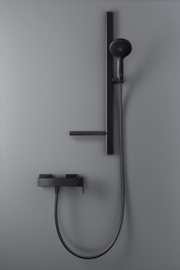Artikelbild 3 des Artikels „Duravit Brausestange 800mm, a Aluminium/Kunststoff, sw matt schwarz matt“