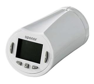 Uponor Thermostatkopf Smatrix Wave Plus weiß, T-162, mit Batterie