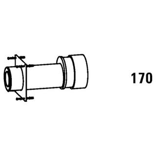 Daikin Mauerdurchführung D8/11 MD DW, Erweiterg., DN 80/125 a DN 110/160
