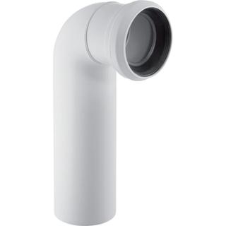 Geberit WC-Ablaufbogen PP, verlängerter Ablauf, 90Grad, weiß