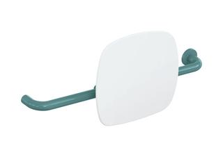 HEWI Rückenstütze 801 WA 150mm, AF re, Lehne signalw., a.blau