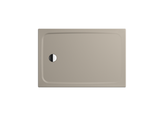Kaldewei Duschwanne CAYONOPLAN 2255-1 75x100x1,8cm, warm grey30