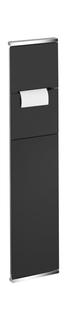 Keuco WC-Modul 1 INTE UP, PRH, Anschl li, verchr. / sw ma