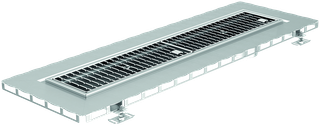 ACO Parkhausrinne 200, Profil:NKH/1032x200mm, 1.4301