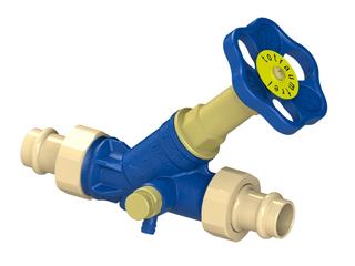 Schlösser Freistromv. Blue-tec Mul 1589 DN 20, 18mm, AG m Entl., nichtst. Spin.