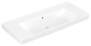 V&B Waschtisch Architectura 100x44,5cm, mit Überlauf, weiß