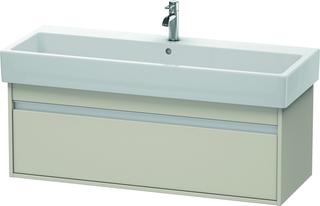 Duravit Waschtisch-Unterschrank Ketho 115x44cm, Taupe, 1 Auszug, wandhängend
