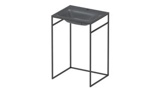 Einbau-Waschtisch BetteLux Shape A170 60x49,5cm, HLW1, midnight