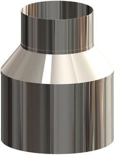 ATEC Mündungsabschluss DN 100/150, PP, Edelstahl blank