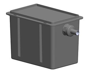 ATEC Kondensatbox PolyTop b 30 kW, m Füll, f Gas- und Öl-Brennwert