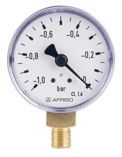 Afriso Manometer -1 b 0 b o. Glycerin, für Prüfset 50mm