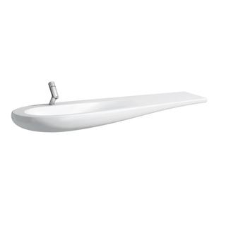 Laufen Waschtisch ALESSI ONE 160x50cm, ub.-fähig, o. Hahnl., weiß LCC