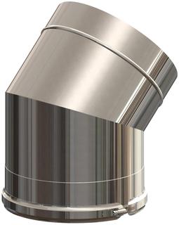 AT 45 Grad-Bogen DN200/265 Edelstahl V4A