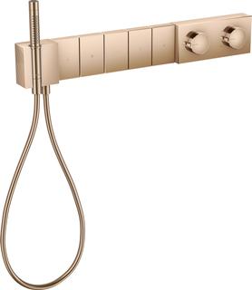 hansgrohe Fertigset Select Axor Edge UP-Therm., 5 Verb, Dia.Schl, pol. r gol