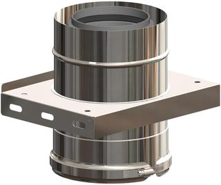 AT Zwischenkonsole ohne Zuluftöffnung DN125/190 Edelstahl V4A