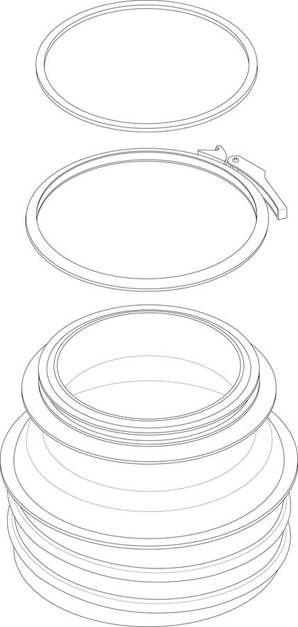 Artikelbild 1 des Artikels „BOSCH Ersatzteil TTNR: 8738804982 RLU-Adapter DN160 everp “
