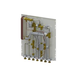 Uponor Combi Port M-Pro Wohnungsstation RC 15 CB BP DI TL