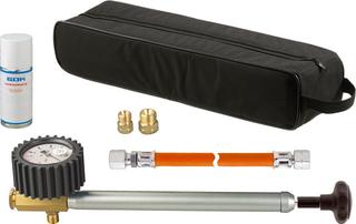 GOK Dichtprüfgerät 0-300 mbar/0,5-2 b, m Lecksuchspr. 125ml