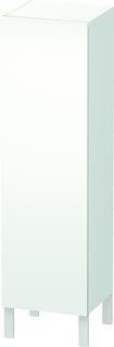 Duravit Halbhochschrank L-Cube individual, Tür links, weiß matt