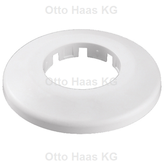 HAAS Siphonrosette DN 50, 94x50,4x12,7mm, PP, weiß