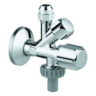 GROHE WAS-Kombi-Eckventil 3/8", chrom, nicht selbstdichtend