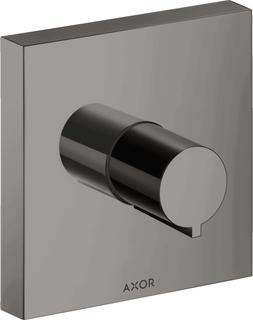 hansgrohe Fertigmontageset Axor Starck UP-Absperrvtl., eck., pol. black chrome
