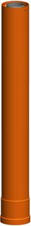 ATEC Verlängerung DN 80/125, ziegelrot 955mm
