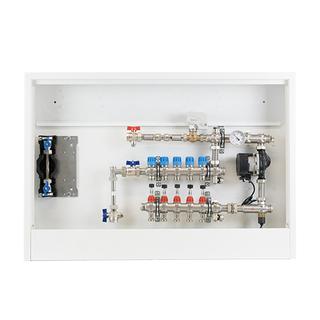 Strawa Mischstation FBM-18-V-W1-WMZ Comfort, 4 Heizkreise, 882x710-840mm