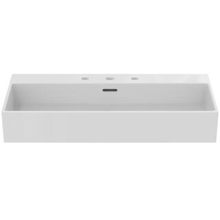IS Waschtisch Extra 81,5x45x15cm, 3 HL, m ÜL, we. IP