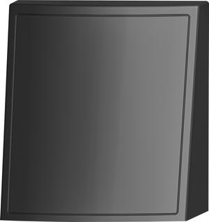 BOSCH Außenhaube LA160B, sw, KS, dezentrale Lüftung