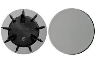 Kaldewei Ablaufdeckel KA 90 emailliert, cool grey 40