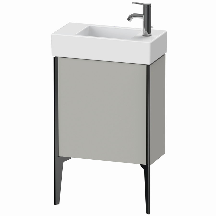 Artikelbild 1 des Artikels „Duravit Waschtisch-Unterschrank XViu 48,4x23,4x49,3cm, l, bg m, 1 T., sw m 48,4 x 23,4 x 49,3 cm, links | betongrau matt“