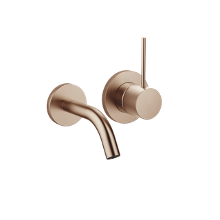 Dornbracht Fertigmontageset META SLIM f Wd.-EHM, o Abl, Ausl. 125mm, bron geb.