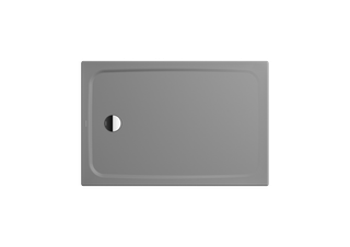 Kaldewei Duschwanne CAYONOPLAN 2221-5 100x70x1,8cm, m Träg., P-E, grey40