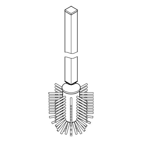 Artikelbild 2 des Artikels „GROHE Bürste 40581 chrom “