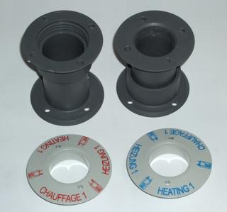 DK Anschluss-Set SCS Deckel für ROTEX Warmwasserspeicher vor 2013