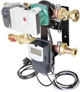 Uponor Pumpengruppe Fluvia E PPG-30-A-W mit Vorlauftemperatur