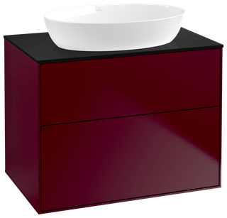 V&B Waschtisch-Unterschrank Finion 80x60,3cm, Abd.-Pl. bla matt, Peony Matt