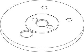 BOSCH Ersatzteil TTNR: 87185434030 Abdeckung Deckel Set D550 weiß everp