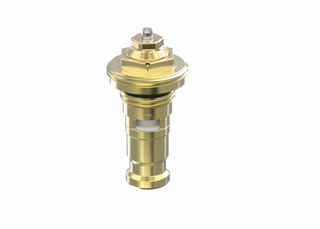 Heimeier Thermostat-Oberteil Eclipse G 1/2, m autom. Durchfluss, f Ventil-HK